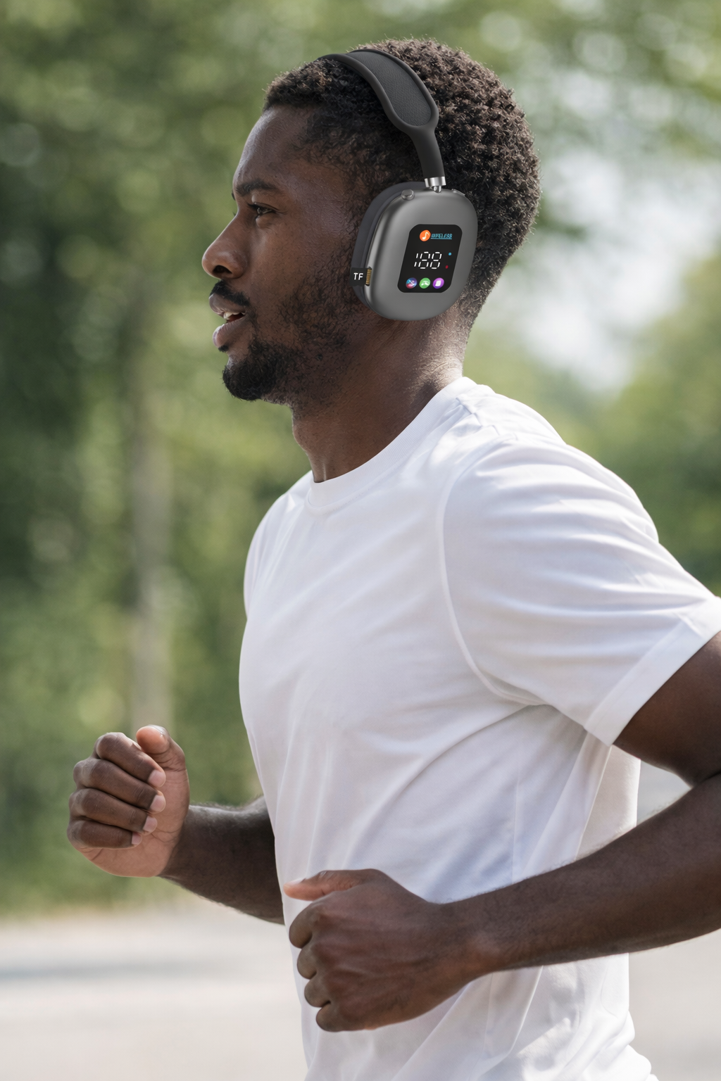 Casque Bluetooth Sans Fil avec Écran Digital – Confort & Immersion Totale