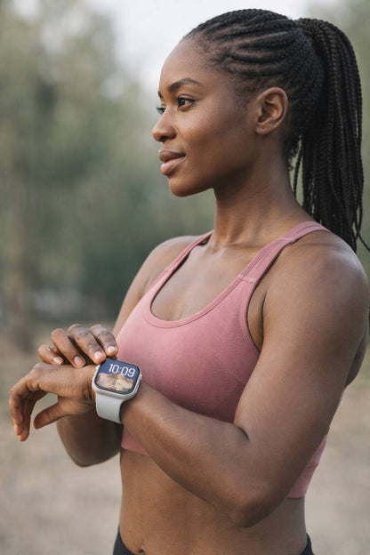 Smartwatch Fitness Élégante – Santé, Sport, Notifications & Port carte SIM